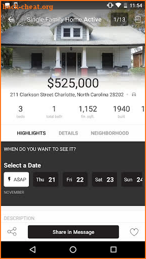 Mark Spain Real Estate screenshot