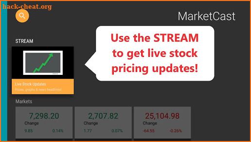 MarketCast screenshot