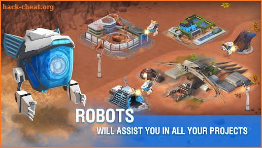 Mars Future - build a city on Mars screenshot