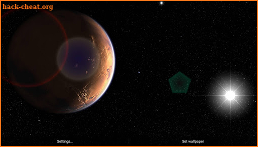 Mars in HD Gyro 3D - XLVersion screenshot