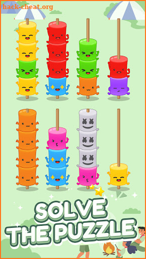 Marshmallow Sort Puzzle screenshot