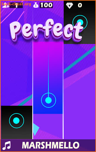 Marshmello Piano Game screenshot