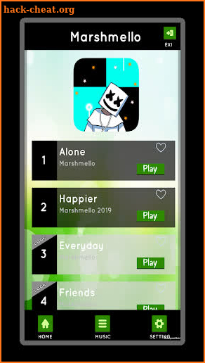 Marshmello Piano Game Dj screenshot