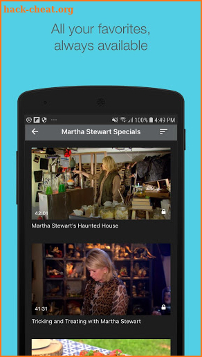 Martha Stewart TV screenshot