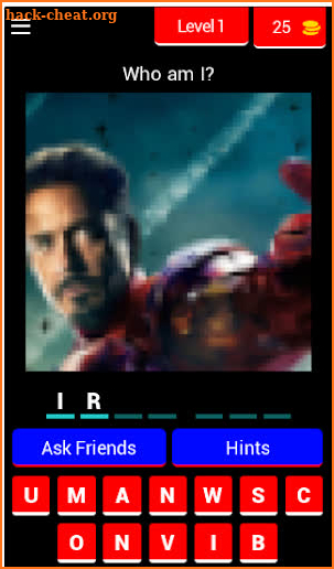 Marvel Character Guess 2019 screenshot