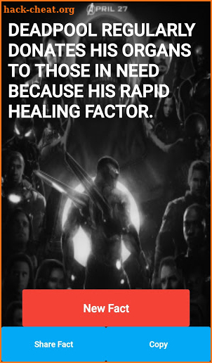 Marvel Facts Free screenshot