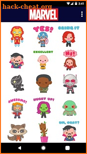 Marvel Stickers: Hero Mix screenshot