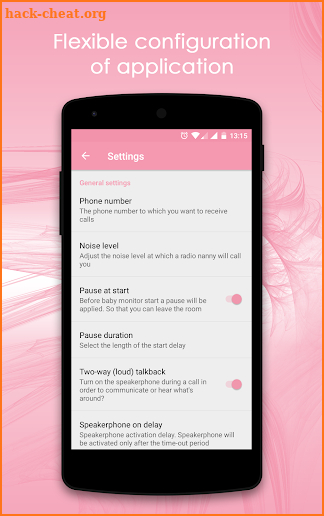 Mary Baby Monitor & Alarm Pro screenshot