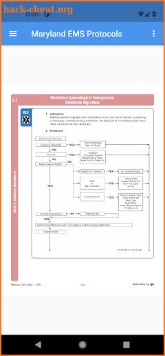 Maryland EMS Protocols 2021 screenshot