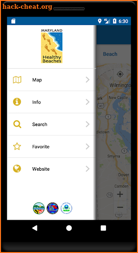 Maryland Healthy Beaches screenshot