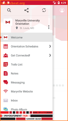 Maryville Orientation screenshot