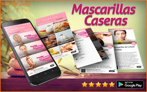 Mascarillas Caseras de Belleza Naturales screenshot