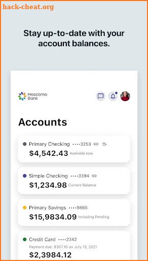 Mascoma Bank screenshot