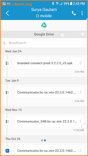 Masergy Communicator Connect screenshot