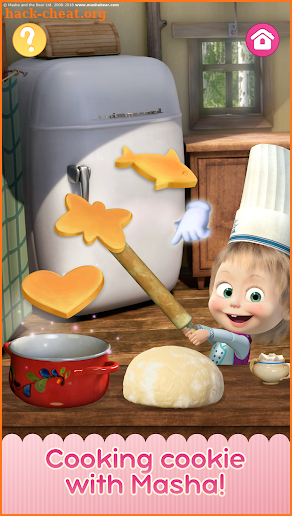 Masha and the Bear Child Games: Cooking Cookie screenshot