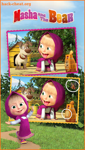 Masha and the Bear - Spot the differences screenshot