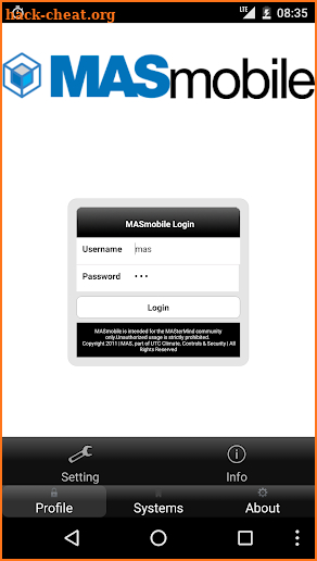 MASmobile screenshot