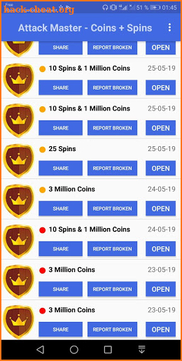 Master Attack : Spins & Coins screenshot