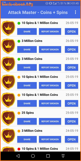 Master Attack : Spins & Coins screenshot