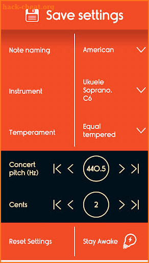 Master Ukulele Tuner screenshot