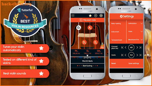 Master Violin Tuner screenshot