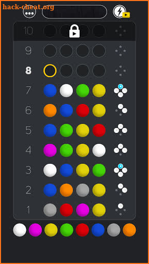 Mastermind: Crack the code screenshot