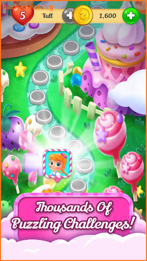 Match 3 Fruit Land Puzzle screenshot