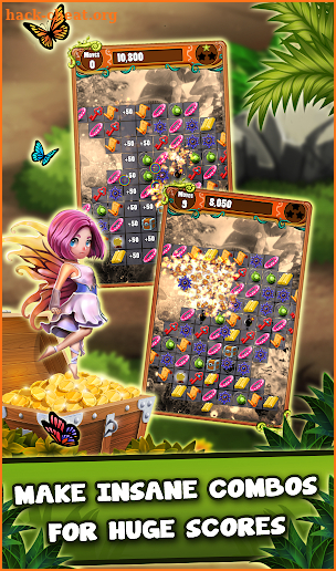 Match 3 Jungle Treasure – Forgotten Jewels screenshot