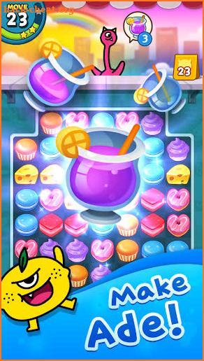 Match 3 Puzzle: Sweet Monster screenshot