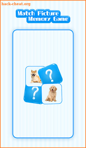 Match Picture Memory Game screenshot