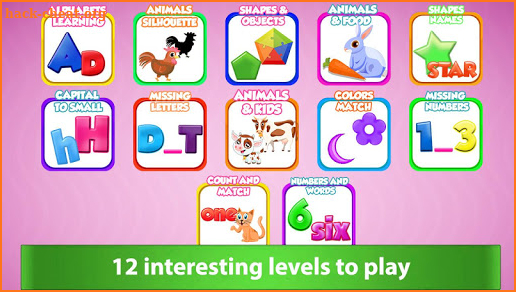 Matching Object - Draw a Line Learning Games screenshot