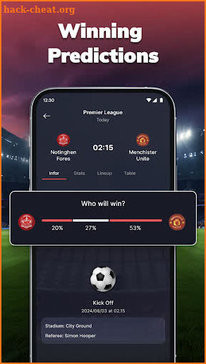 MatchLive: Football Live Score screenshot