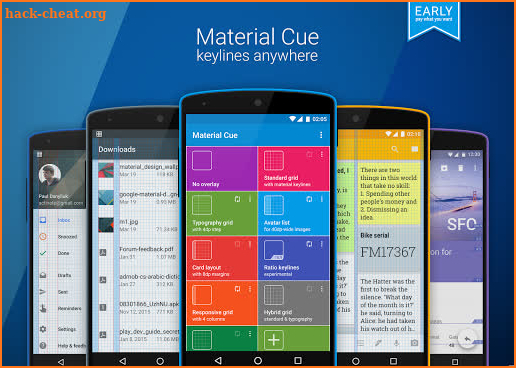 Material Cue screenshot