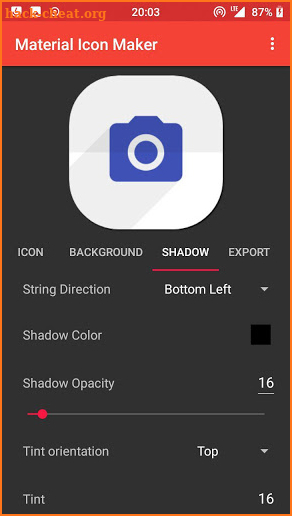 Material Icon Maker screenshot