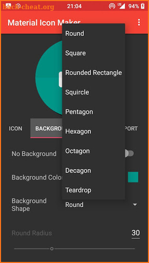 Material Icon Maker Pro Key screenshot