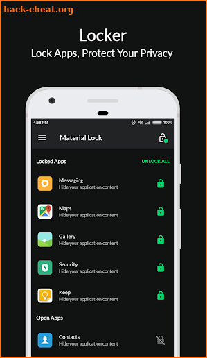 Material Lock - Applock & Fingerprint Lock screenshot