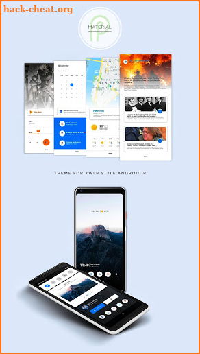 Material P for KLWP screenshot