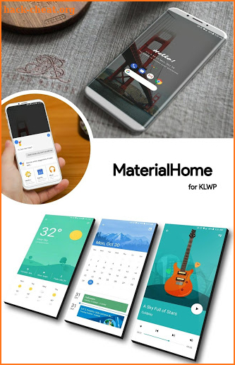 MaterialHome for KLWP screenshot