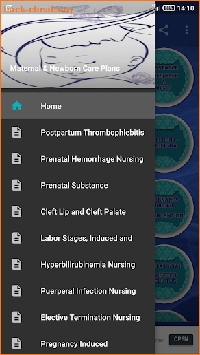 Maternal & Newborn Care Plans screenshot