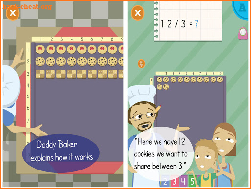 Math Bakery Multiply/Divide screenshot