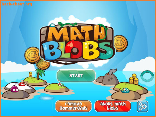 Math Blobs Times tables screenshot