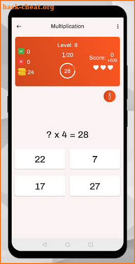 Math Challenge - Brain Game screenshot