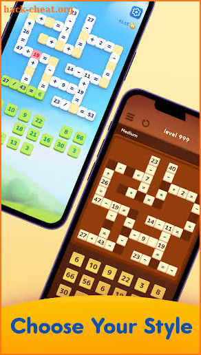 Math Crossword — Number puzzle screenshot