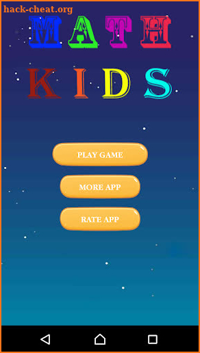 Math Game - Numbers Easay Lear screenshot