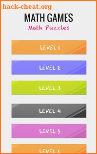 Math Games - Math Puzzles screenshot