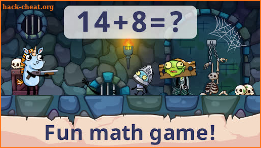 Math games: Zombie Invasion screenshot