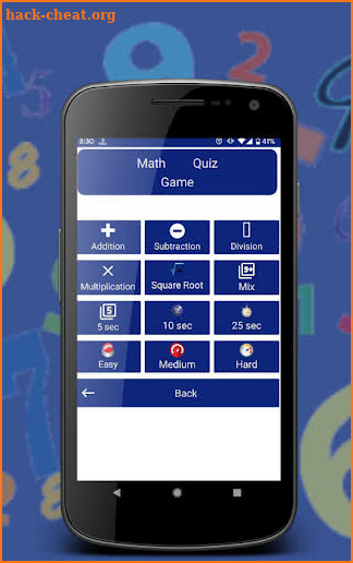 Math Quiz Game 3 screenshot