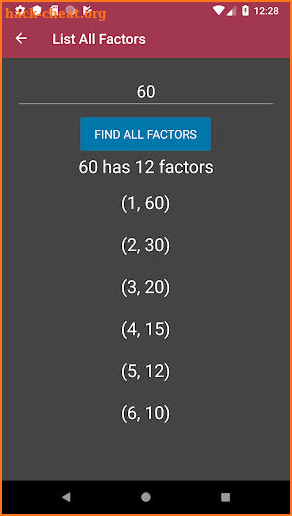 Math Tools screenshot