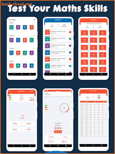 Math Tricks: Math Workout, Brain Quizzes & Puzzles screenshot