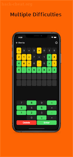 Mathicle - Nerdle Unlimited! screenshot